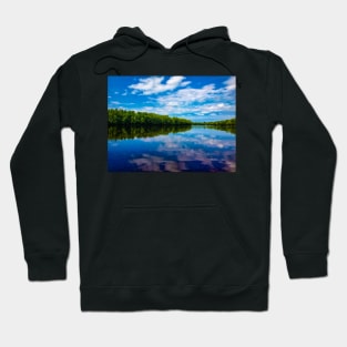 Reflections on the Chippewa River Hoodie